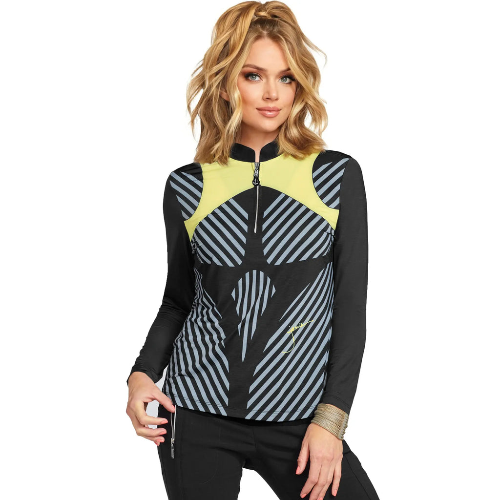 Jamie Sadock- Sunsense Long Sleeve Armor Peeps Print (Style# 32147)(Large Only) For the Love of Golf Naples