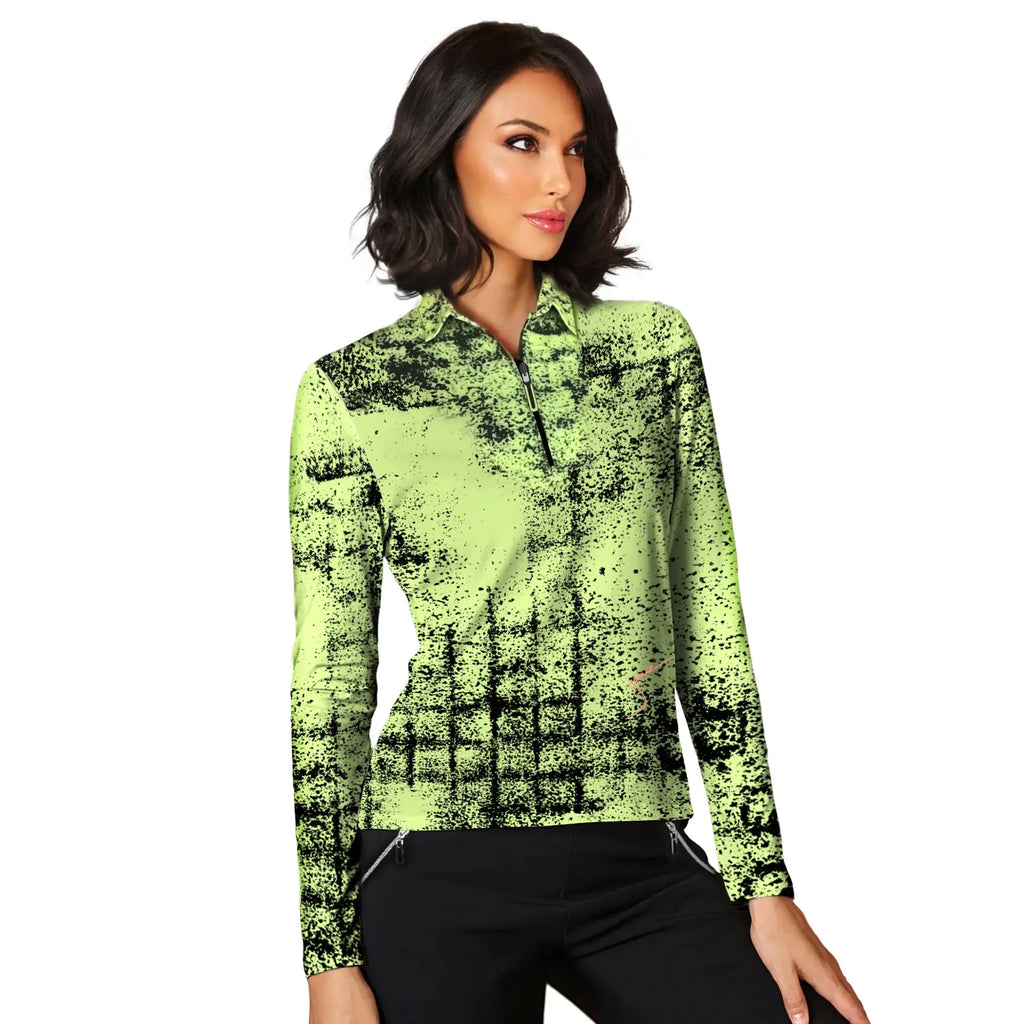 Jamie Sadock- Long Sleeve Sunsense Glow Industrial Top (Style#: 51140) Jamie Sadock