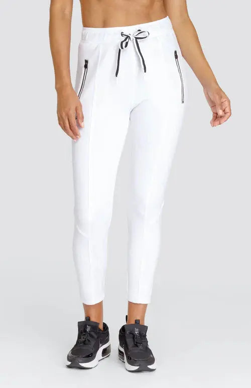 Tail- Eleanor Chalk White Jogger (Style#: AXX402-1201)(Large Only) Tail