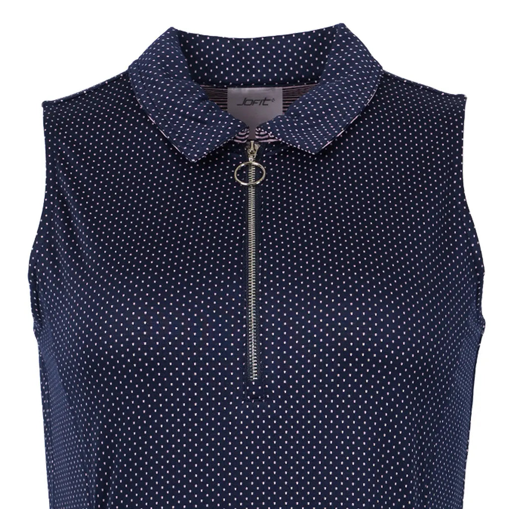 Jofit- Sleeveless Mini Dot Sport Dress (GD0015-MND) Jofit