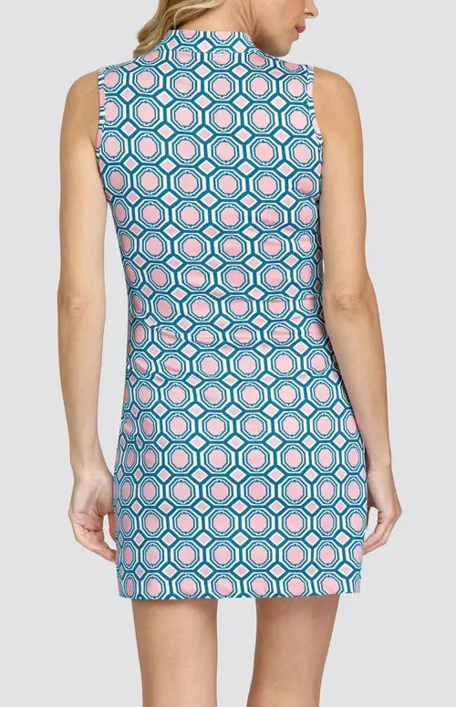Tail- 35" Sleeveless Larimar Crystal Gem Dress (Style#: GF0083-R894)(Large Only) For the Love of Golf Naples