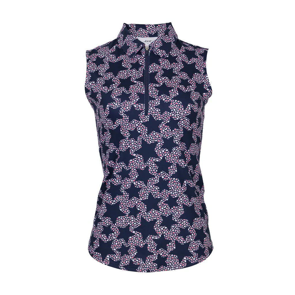 Jofit- Sleeveless Superstar Print Top (Style#: GT0027-SPR)(Medium Only) Jofit
