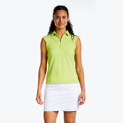 Nivo Sports- Nikki Sleeveless Polo Key Lime (Style#: NI0210101)