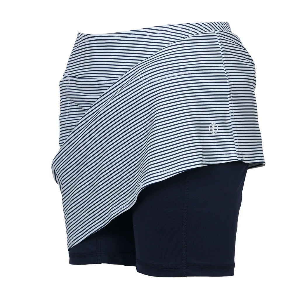 Jofit- 17" Midnight Stripe Mina Skort (Style#: UB936-MDS) Jofit