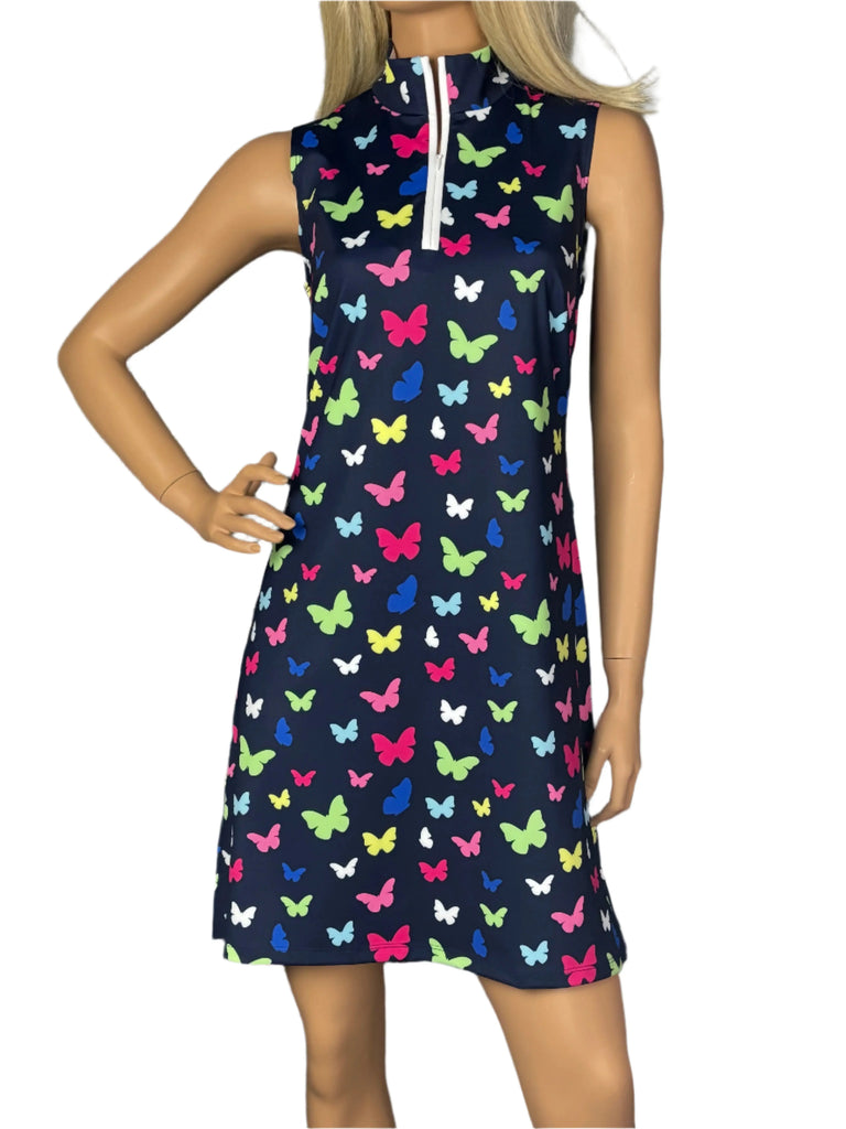 Melly M- Delray Belle Dress Navy Melly M