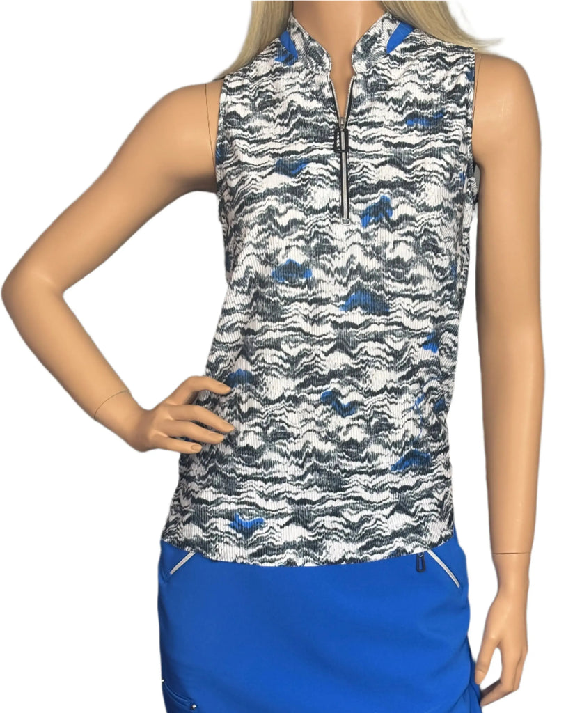 Jamie Sadock- Sleeveless Wave Crunch Top (Style#: 51204) Jamie Sadock