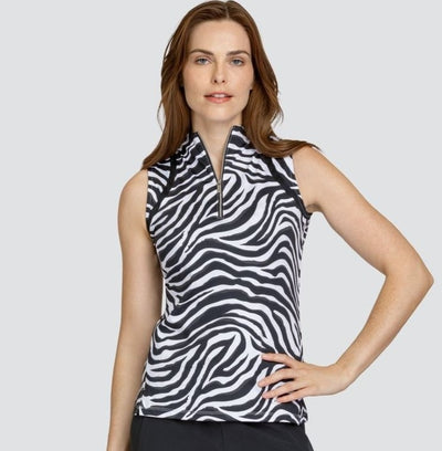 Tail- Sleeveless Vane Painted Zebra Top (Style#: GR8209-S315)