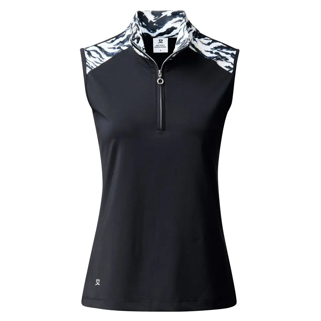 Daily Sports- Sleeveless Lens Half Neck Top (Style#: 443/139S23)(X- Large Only) For the Love of Golf Naples