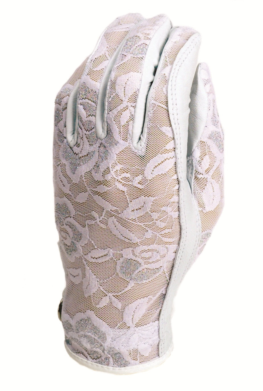 Evertan- White Lace Golf Glove (for LeftHand)