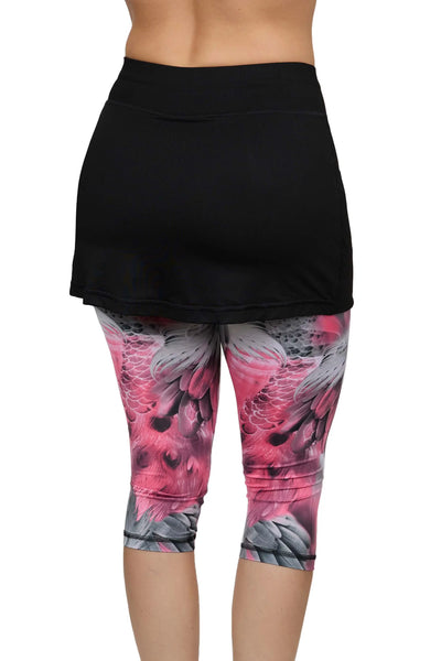 Sofibella- UV Feather Phoenix Abaza Bottoms (Style#: 1777) [SMALL ONLY]