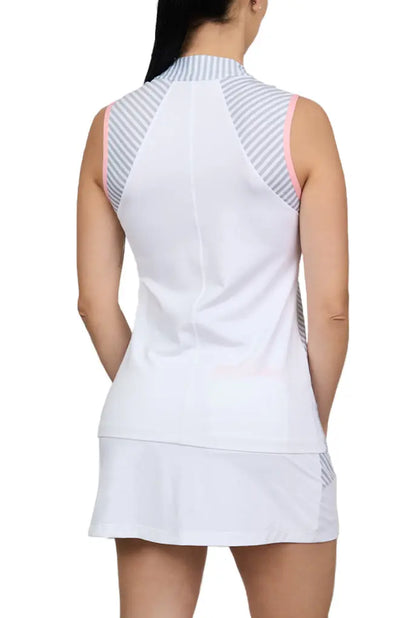 Sofibella- Sleeveless Cosmopolitan Stripes Top (Style#: 1972)