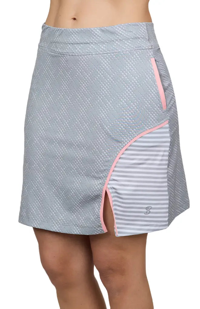 Sofibella- 18" Cosmopolitan Dark Dots Skort (Style#: 2030)