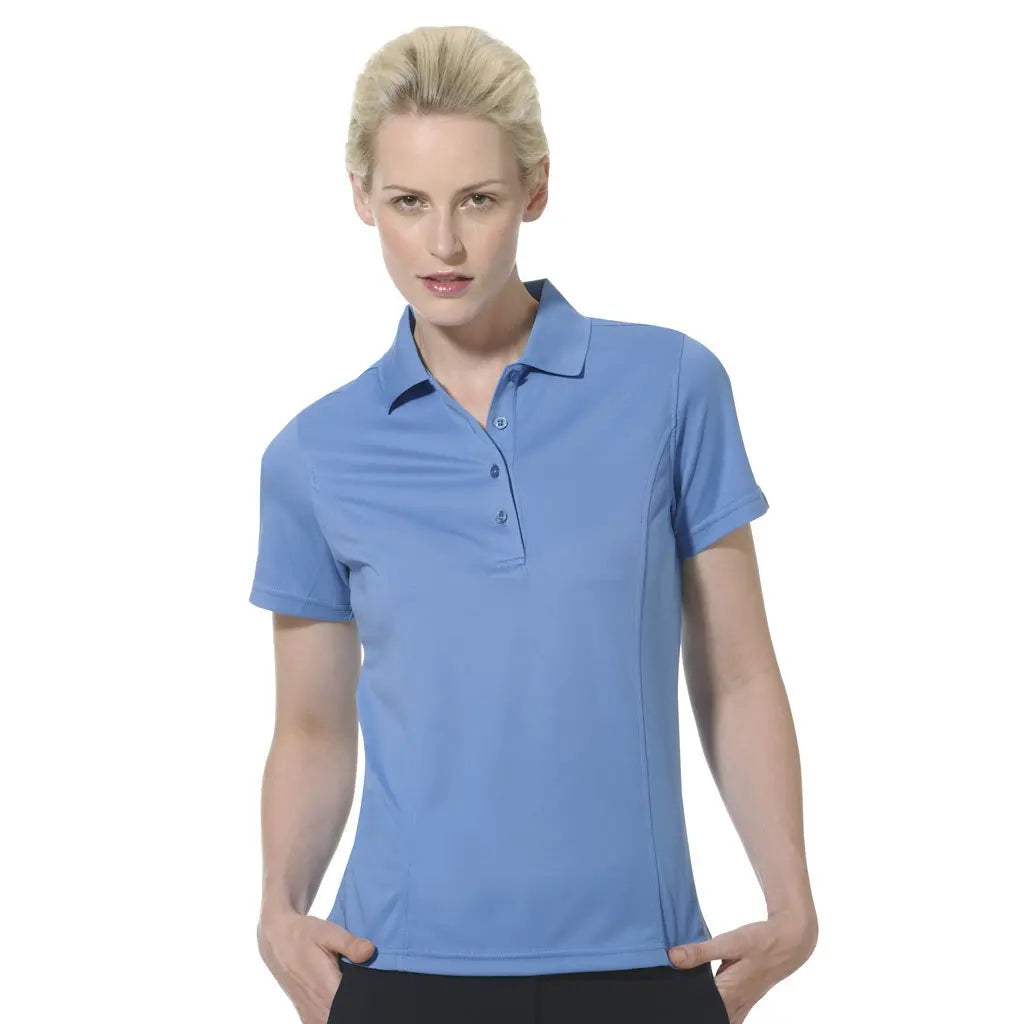 Monterey Club- Light Weight Pique Polo Ocean Blue (Style#: 2070) For the Love of Golf Naples