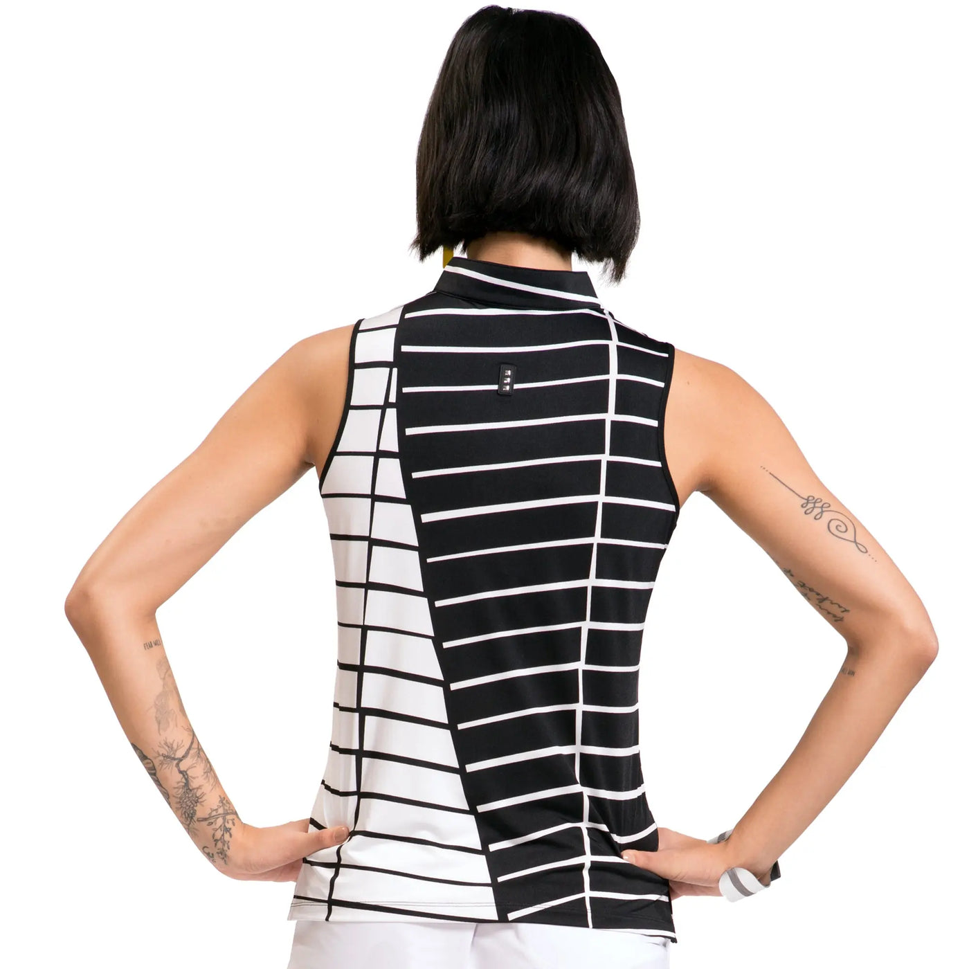 Jamie Sadock- Sleeveless Tamati Top Jet (Style#: 21228)