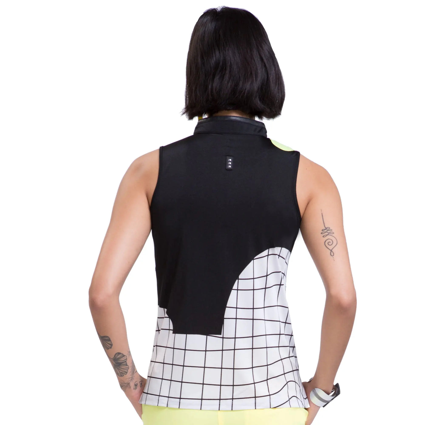 Jamie Sadock- Sleeveless Grid Zest Top (Style#: 21230)