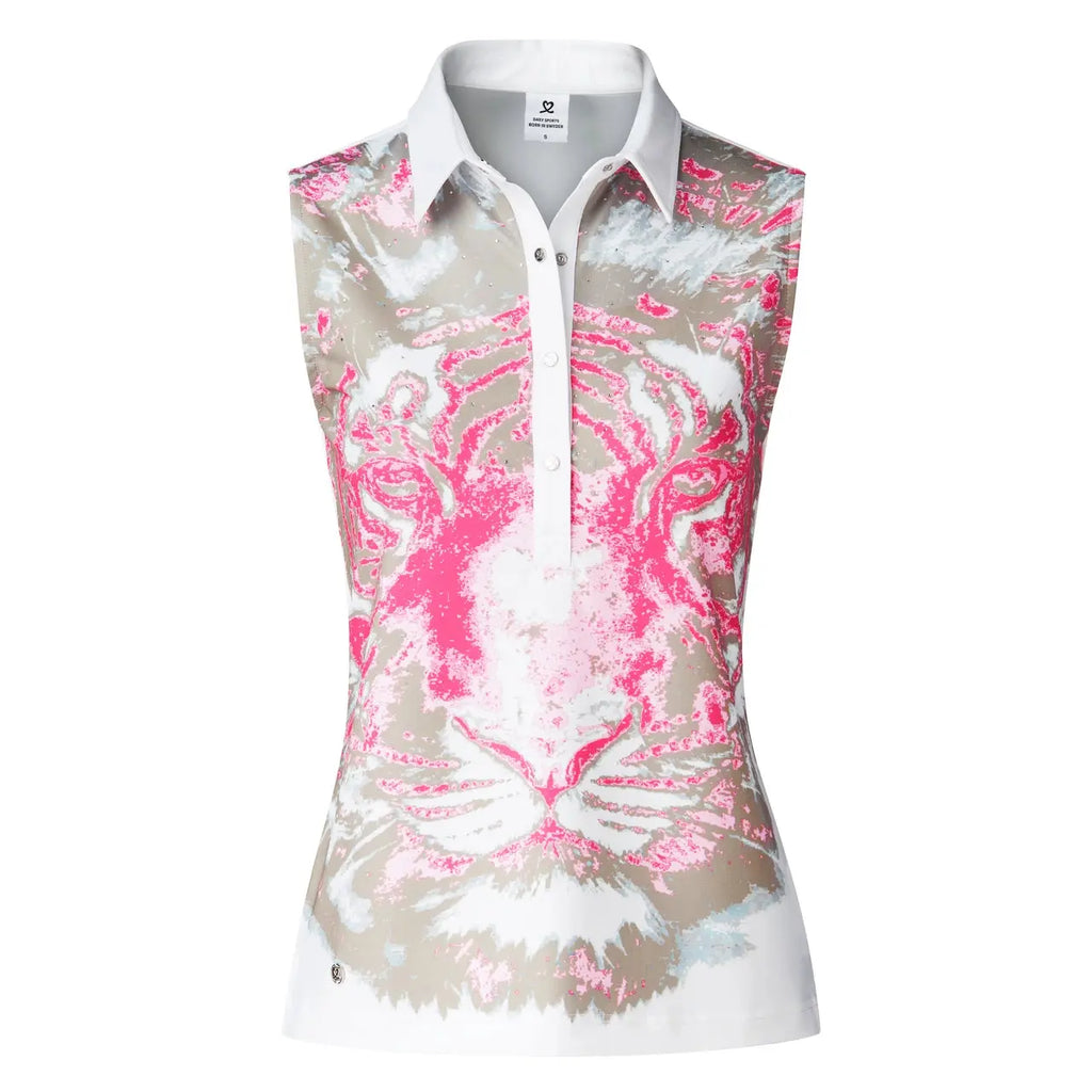 Daily Sports- Sleeveless Liza Polo (Style#: 343/108-100) For the Love of Golf Naples