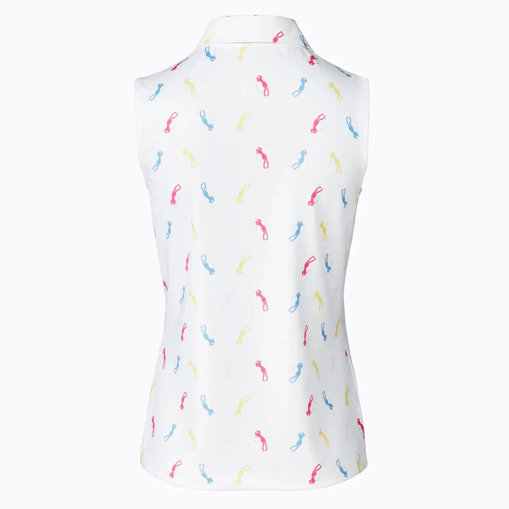 Daily Sports- Sleeveless Camilla Polo (Style#: 343/128-927) For the Love of Golf Naples