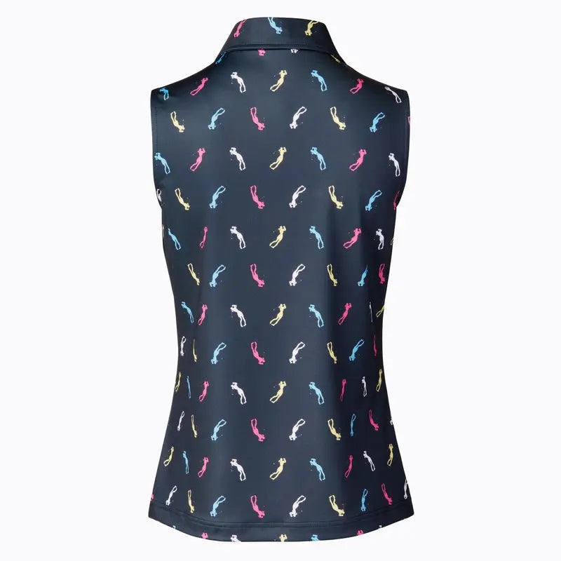 Daily Sports- Sleeveless Chatty Polo (Style#: 343/160-935) For the Love of Golf Naples