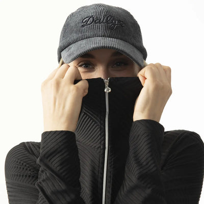 Daily Sports- Long Sleeve Floy Roll Neck Top Black (Style#: 353/119/999)