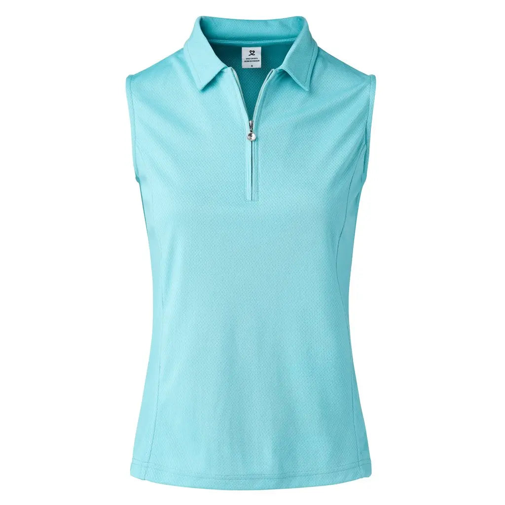 Daily Sports- Macy Sleeveless Polo Lagoon (Style#: 283/100/627(Medium Only) For the Love of Golf Naples