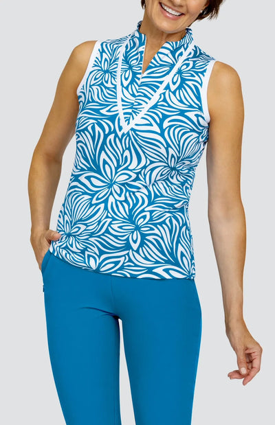 Tail- Sleeveless Shasta Grecian Bloom Top (Style#: GB0021-R154)