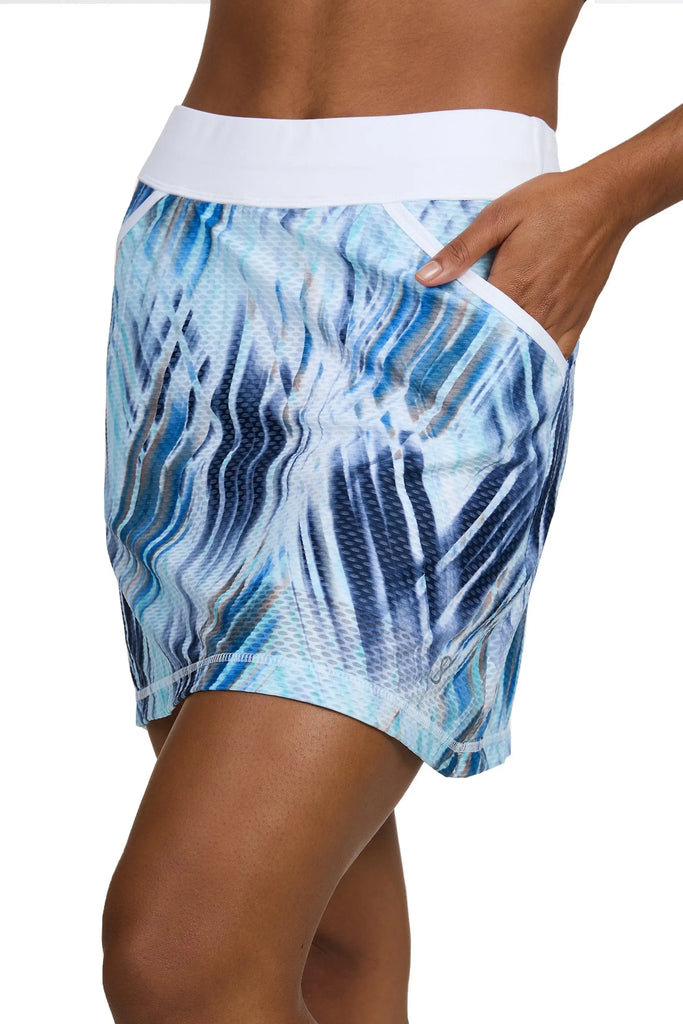 Sofibella- 17" Speed Lines Air Flow Skort (Style#: 7019) For the Love of Golf Naples