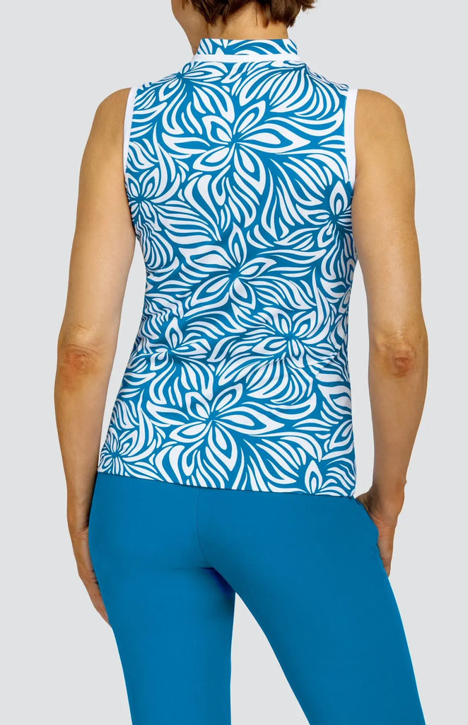 Tail- Sleeveless Shasta Grecian Bloom Top (Style#: GB0021-R154) For the Love of Golf Naples