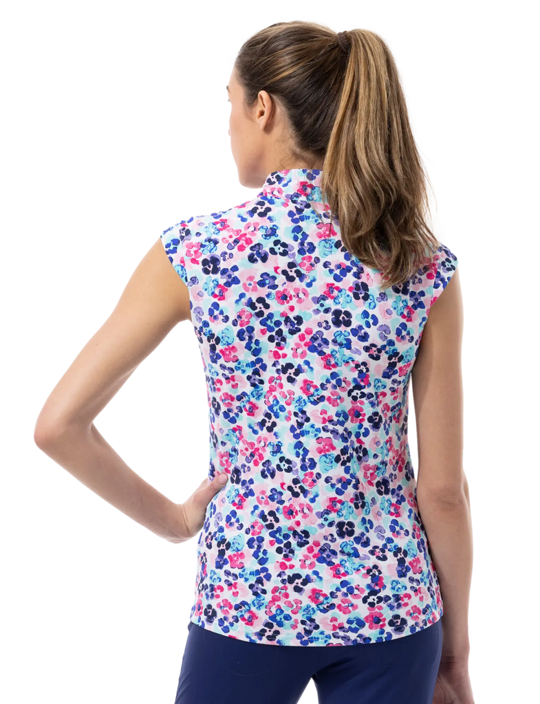 SanSoleil- Sleeveless Soltek Jungle Top (Style#: 900627P) For the Love of Golf Naples