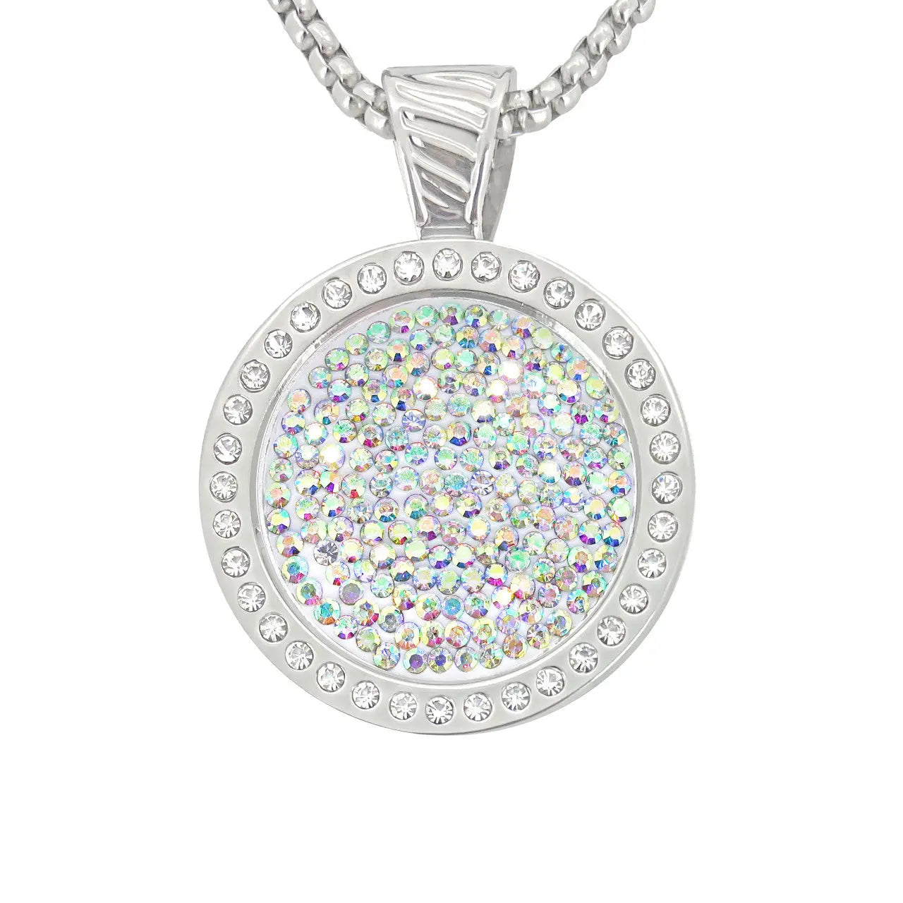 Navika- Ice Chamelion Ball Marker Necklace