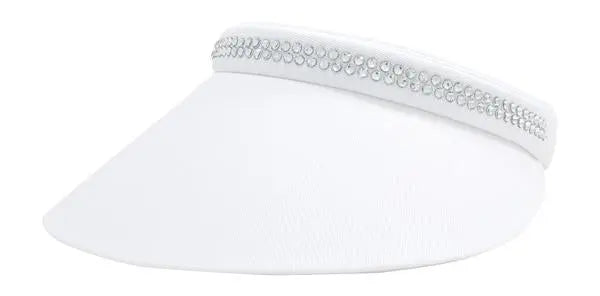 Dolly Mama Design- Clip on Visors w/ Crystals *Available in 8 colors* Dolly Mama