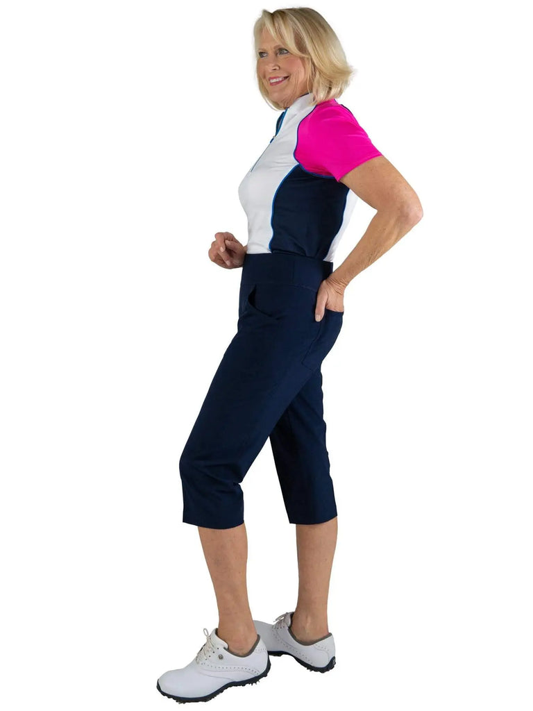 Jofit- Pull on Capri Black (Style#: GB0015) Jofit
