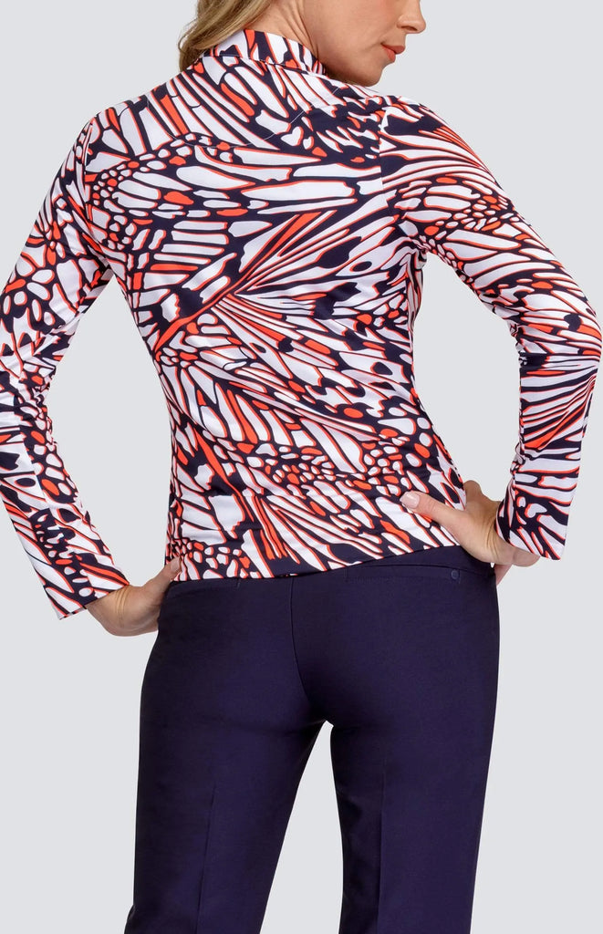 Tail- Long Sleeved Wai Monarch Zip Mock (Style#: GB0727-M211) [XS Only] For the Love of Golf Naples