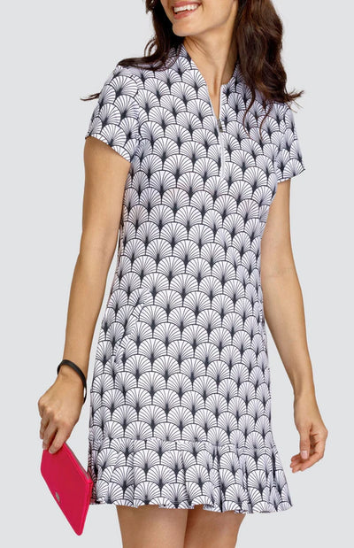 Tail- Short Sleeve Leena Provence Geo Dress [SMALL Only]