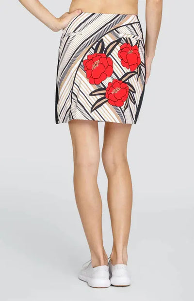 Tail- 18" Angela Stripe Bloom Skort (Style#: GE4714-Q293)