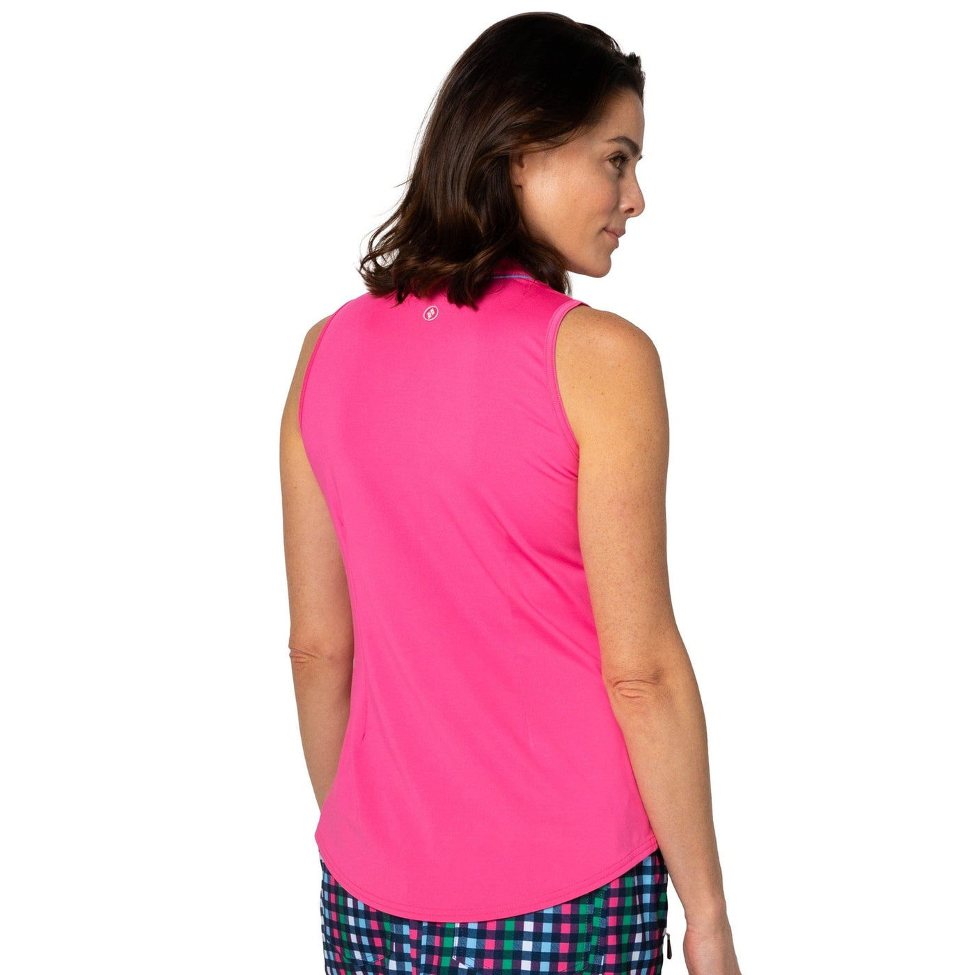 Jofit- Sleeveless Cutaway Tipsy Top Candy Pink (Style#: GT0069-CDY)