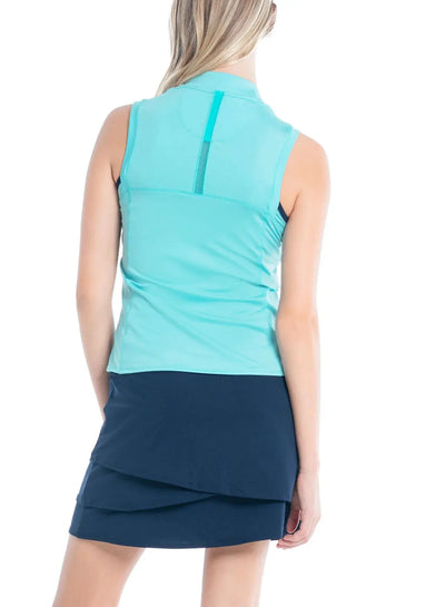 Lucky in Love- Sleeveless Over Under Tank (Style#: GT156-464)