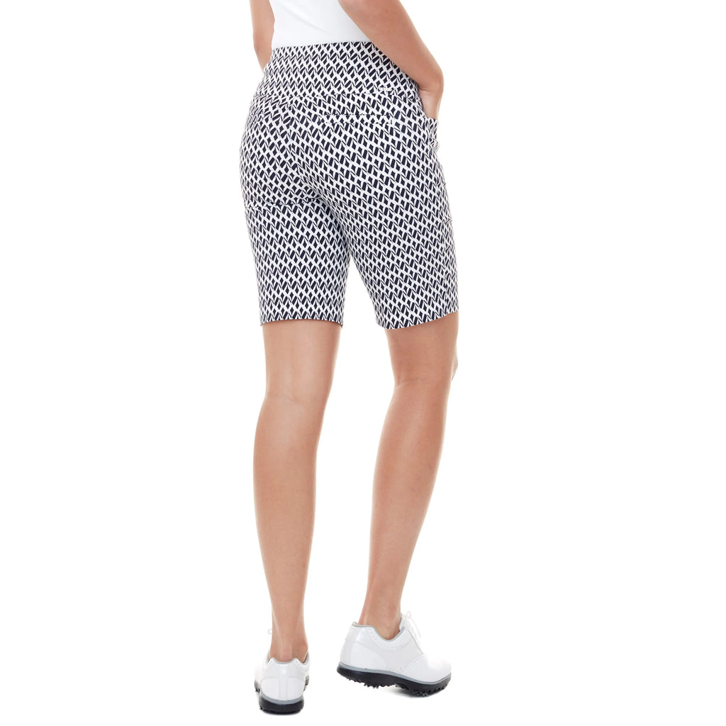 Swing Control- Abstract Diamond Print Short (Style#: M2060) For the Love of Golf Naples