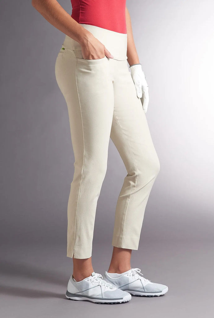 Swing Control- 28" Masters Ankle Pant Stone (Style#: M4005)(Size 16 Only) For the Love of Golf Naples