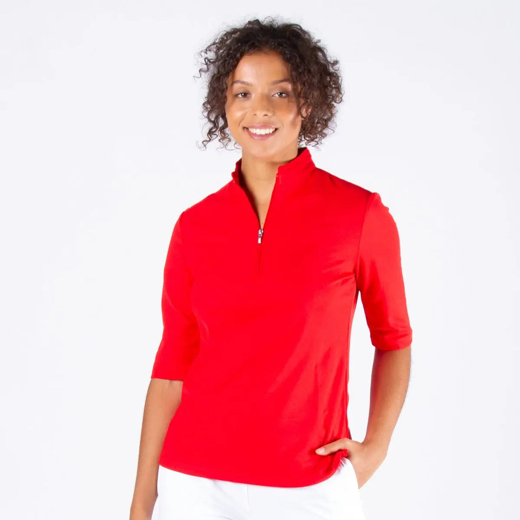 Nivo Sports- Noa Elbow Sleeve Red (Style#: N10210103)(Medium Only) Nivo Sports