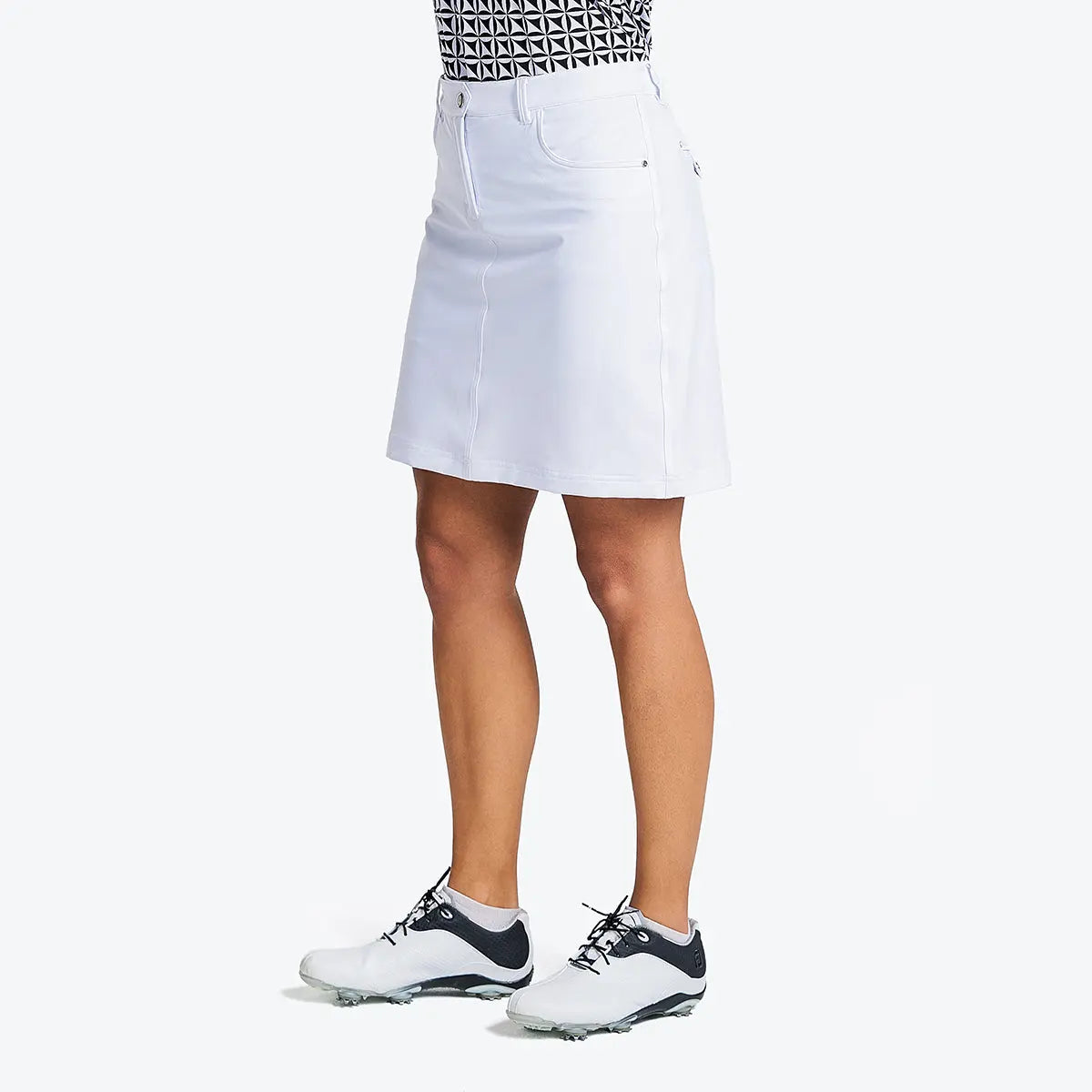Nivo Sports- 18" Marika Skort White (Style#: NI8210610)