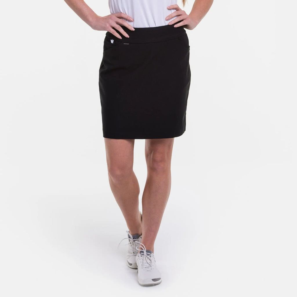 EPNY- Basic 19" Pull On Skort Black (Style#: NS1002X) EPNY