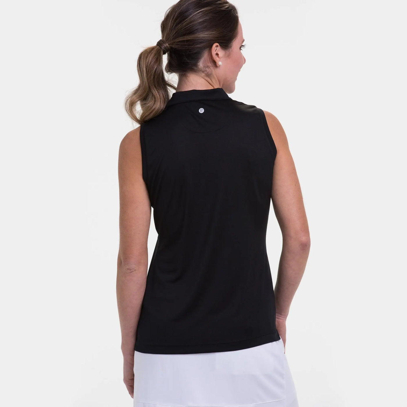 EPNY- Sleeveless Polo Black (Style#: NS5111X)