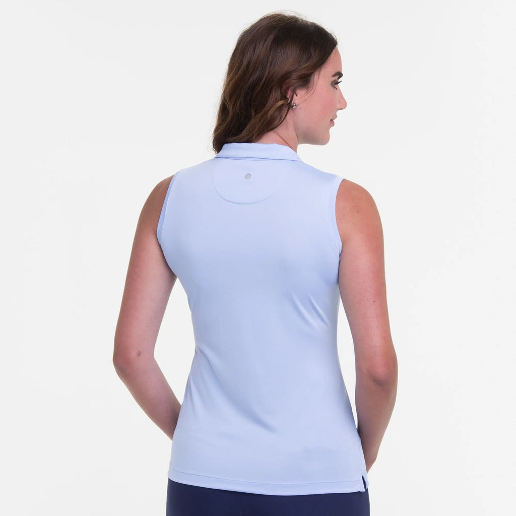 EPNY- Sleeveless Polo Blue Eyes (Style#: NS5111X) For the Love of Golf Naples