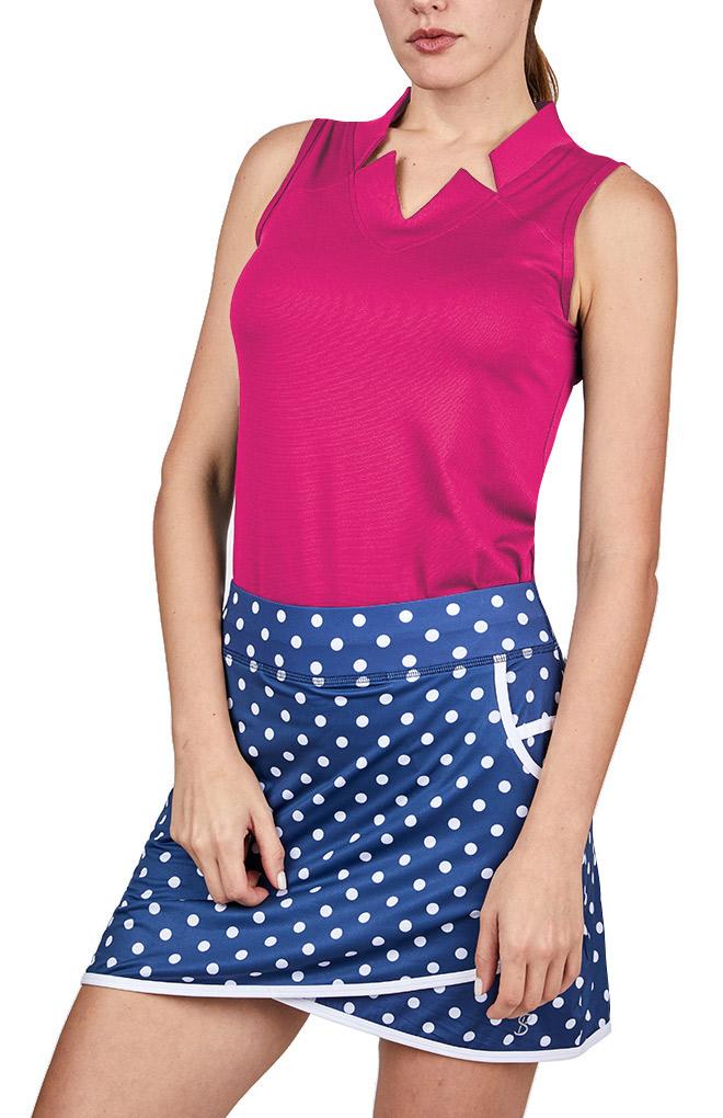 Sofibella- Sleeveless Golf Top Girly Pink (Style#: 9055)
