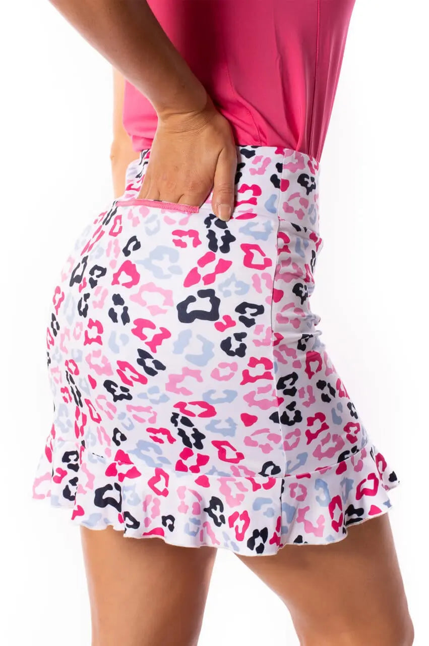 Golftini- Big Bang Pull-On Ruffle Tech Skort [XXS ONLY]