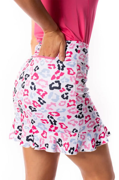 Golftini- Big Bang Pull-On Ruffle Tech Skort [XXS ONLY]