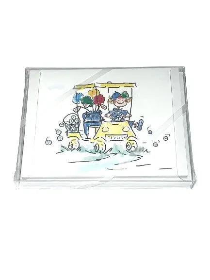 Gal Pal Golf Notecards- Cart For the Love of Golf Naples