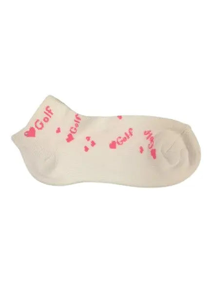 On the Tee- Cushioned Socks/ Love Golf