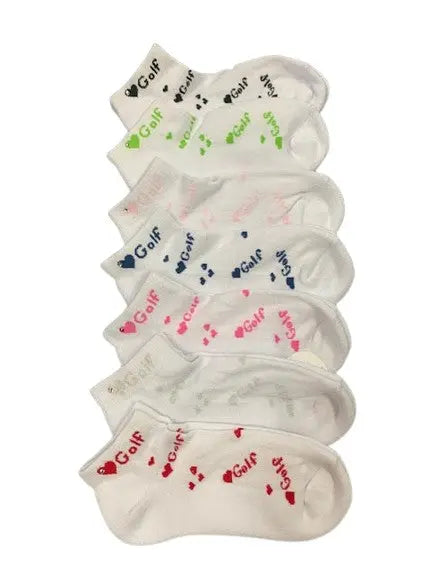 On the Tee- Cushioned Socks/ Love Golf On the Tee
