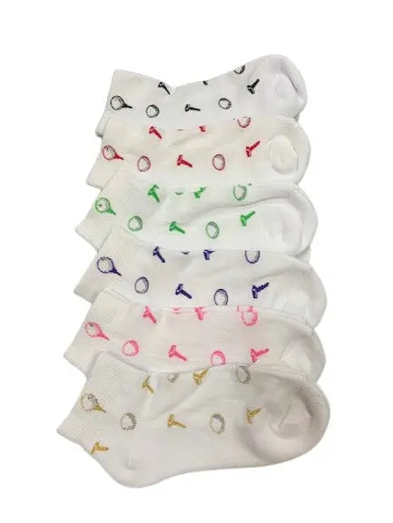 On the Tee- Cushioned Socks/Crystal Balls & Tees On the Tee